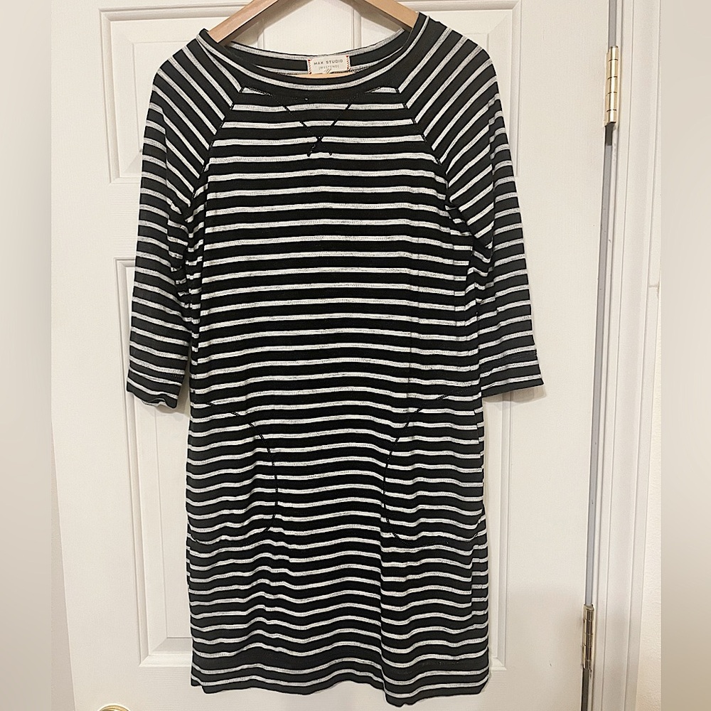 Max Studio Black and White  Dress